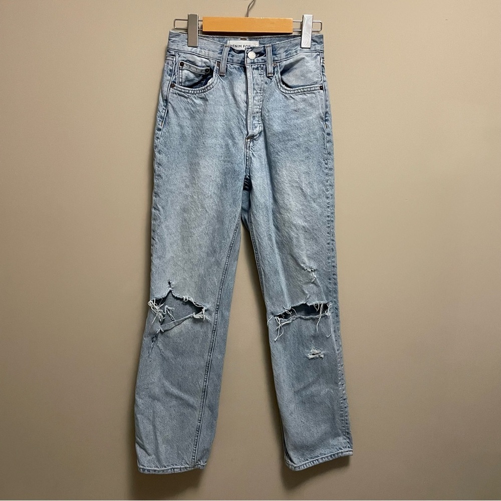 Aritzia Denim Forum The Joni High Rise Loose Women’s Size 23 Jeans 23x29L